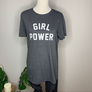 5/$25💜 ANVIL Girl Power Graphic Short Sleeve